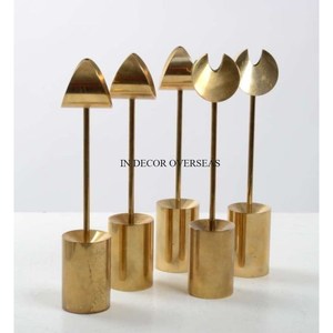 Most Fancy Unique Design <b>Candlestick</b> Holder Set Black <b>Silver</b> Modern Home Decoration Durable Metal Candelabra Table Centerpiece - Product Image 2
