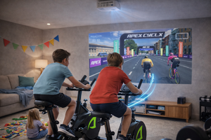 Bicicleta de Ejercicio Multijugador Eshark, Máquina de Ciclismo Arcade - Product Image 6