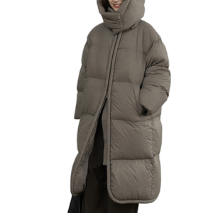 Workout Wear Men's <b>Jackets</b> Elegant Casual Wear Hooded Collar Breathable <b>Long</b> Sleeves Puffer <b>Jacket</b> For Women's - Product Image 3