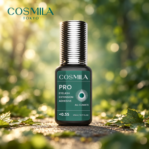 กาวติดขนตา COSMILA Pro <0.5 วินาที ติดทนนาน 8 สัปดาห์ ทนทุกสภาพอากาศ ผลิตในญี่ปุ่น ติดทนนาน ปราศจากส่วนผสมจากสัตว์ ขวดสีดำ - Product Image 1