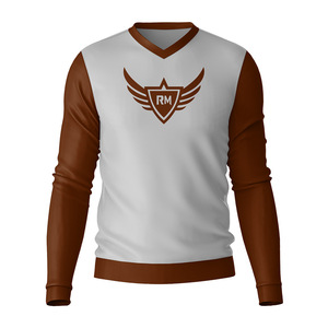 Camisas de Vestir Formales Personalizadas para Hombre, Camisas Casuales de Manga Larga con Cuello en V, de Secado Rápido, Antiarrugas y Antibolitas para Adultos - Product Image 1
