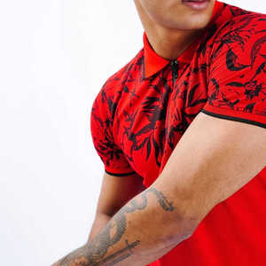 Polo de Punto de Verano para Hombre de Alta Calidad, Casual, de Color Sólido, con Botones, Transpirable, de Manga Corta - Product Image 2