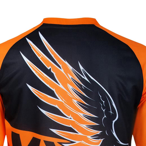 Maillot de cyclisme de motocross personnalisable à manches longues pour la course hors route VTT - Product Image 4