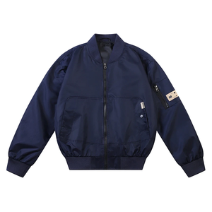 เสื้อแจ็คเก็ตวาร์ซิตี้ผู้ชายสำหรับฤดูหนาว ผ้าแคนวาส ระบายอากาศได้ดี สไตล์เกาหลี ชุดขับขี่มอเตอร์ไซค์ กันลม - Product Image 2