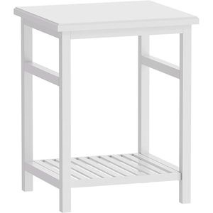 WTZ <b>Bamboo</b> Nightstand Space-Saving Easy End <b>Table</b> for Bedroom & Living Room Console <b>Side</b> <b>Table</b> for Bedside & Lounge - Product Image 1