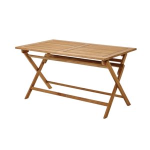Modern Eco-Friendly Durable Solid Teak <b>Folding</b> Dining <b>Table</b> for Villa Home Furniture - Product Image 2