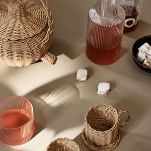 Juego de Té de Mimbre Tejido a Mano, Juguete Educativo, Muebles de Cocina para Niños de 5 a 7 Años, Venta Directa al por Mayor desde Vietnam - Product Image 3