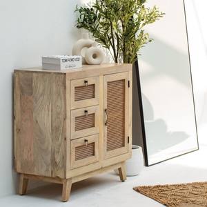 Aparador de Madera Vandana Pebble Zentrix para Interiores y Exteriores Modernos y Elegantes - Product Image 5