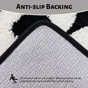 Tappeto Runner 'You Look Good' 20x47 Pollici, Divertente Decorazione Nera per Bagno, Tappetino Lungo per Vasca, Camera da Letto e Doccia - Product Image 4