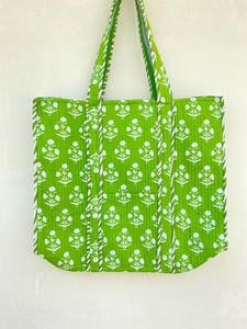 Bolso Tote Acolchado de Patchwork al por Mayor – Bolso de Hombro de Algodón de Gran Capacidad para Mujer - Product Image 3