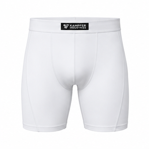 Mens Casual Mid Waist Canvas Compression Shorts High Performance Stretch Breathable Moisture Wicking Fitness Training Sportswear - Product Image 1