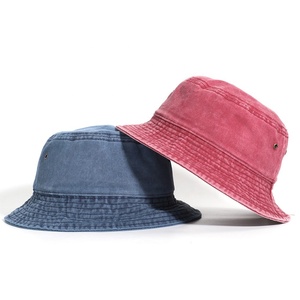 Women <b>Men</b> Denim Washed Cotton Trendy Bucket <b>Hat</b> Womens Summer Beach <b>Sun</b> <b>Hats</b> - Product Image 1