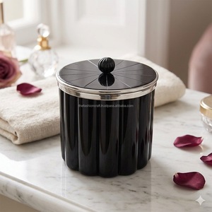 Cubetera Artesanal Ecológica con Incrustaciones de Cuerno y Interior de Acero Inoxidable, Elegante Vajilla para Fiestas - Product Image 5