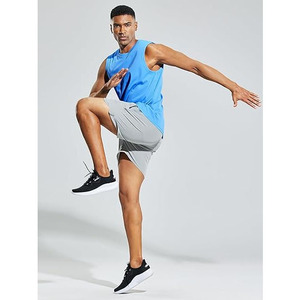 Camisetas Deportivas de Compresión Ligeras para Hombre, Transpirables, 100% Poliéster, Casuales, para Entrenamiento, Running, Gimnasio y Fitness, al por Mayor y Personalizadas - Product Image 3