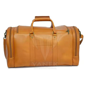 Modern Lightweight Leather Gym <b>Bag</b> Zipper Large Storage Durable Waterproof Eco-Friendly for Fitness Training Sports Activities - Product Image 2