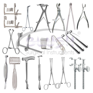 High Quality German Stainless Steel Manual Rib Contractor A+ Grade Orthopedic Surgical Instruments By <b>Blush</b> Surgical - Product Image 2