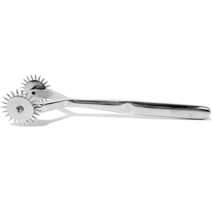 เครื่องมือวินิจฉัยทางระบบประสาทแบบใช้มือทำจากสแตนเลสสตีล รุ่น Wartenberg Neuro Pinwheel 2 หัว สำหรับทดสอบประสาทสัมผัส ได้รับการรับรองมาตรฐาน CE ระดับมืออาชีพ - Product Image 1