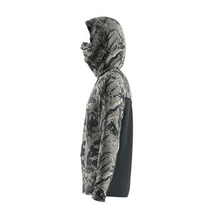 Men's Fishing Sun Shirt With Face Cover Quick Dry UPF Protection Custom Logo Offshore Sea Fishing <b>Hoodie</b> OEM Wholesale - Product Image 3