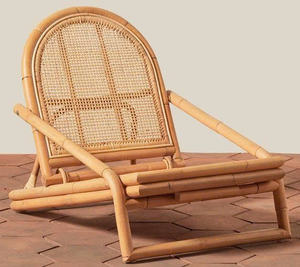 Silla de Relajación de Ratán Ecológica de Alta Gama con Estructura Desmontable y Diseño Plegable, Tamaño Personalizado - Doanket DKR115 de Vietnam - Product Image 1