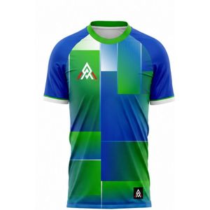 เสื้อฟุตบอลประสิทธิภาพสูง ช่วยควบคุมความชื้น สวมใส่สบาย ทนทานทุกฤดูกาล พร้อมโลโก้แบบกำหนดเอง - Product Image 1
