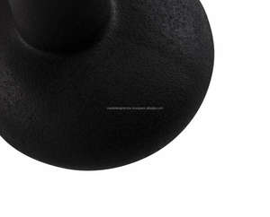 Vases à fleurs élégants en métal noir avec poignées pour sol et table Décoration de maison et de jardin Pot de fleurs décoratif élégant - Product Image 4