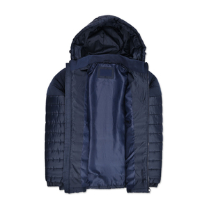 Chaqueta de plumón con capucha para hombre, cortavientos, cálida para invierno, con cremallera. - Product Image 5
