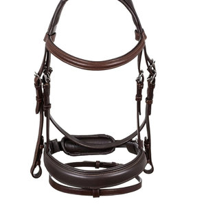 Brida para Caballo Ajustable de Cuero de Primera Calidad con Hebilla de Acero Inoxidable, Brida para Caballo Duradera y Personalizable - Product Image 4
