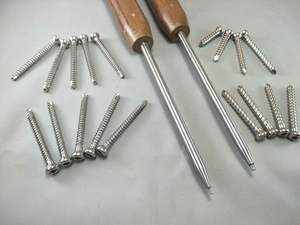 Orthopedic <b>Set</b> of 200pcs, A+ CE Approved Top Quality 3.5mm Cortical <b>Screws</b> Self-Tapping with Screwdriver - Product Image 5