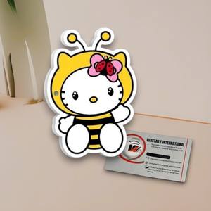 Placa Profesional para Extensiones de Pestañas con Diseño de Abeja y Hello Kitty, Herramienta Magnética para Pestañas de Marca Privada, Pestañas Acrílicas - Product Image 1