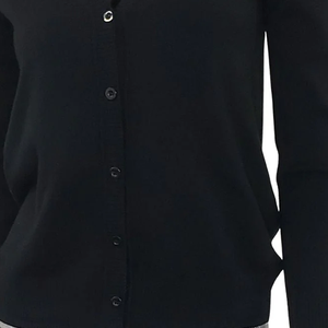 Women's Zeta <b>Black</b> Thick Cashmere <b>Cardigan</b> Sweater Winter V-Neck Basic Knitwear Custom <b>Ladies</b> <b>Pockets</b> Style Pullover Warm Wear - Product Image 5