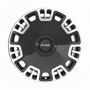 Rines de Aleación de Lujo Estilo Bentley con Tecnología Flow Forming |   Rines de Dos Tonos para Automóviles de Pasajeros de 21 y 22 Pulgadas con Acabado Mecanizado |   Bloque Geométrico de Lujo W - Product Image 5
