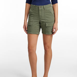 กางเกงขาสั้นลำลองผ้าแคนวาสสไตล์สตรีทแวร์ โลโก้แบบกำหนดเอง แห้งเร็ว เหมาะสำหรับเล่นบาสเก็ตบอล สไตล์คาร์โก้ แฟชั่นฤดูร้อนสำหรับผู้หญิง - Product Image 4