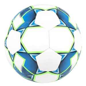Ballon de football de taille officielle 5 de haute qualité, nouveau design, logo personnalisé, cuir PU PVC, ballon d'entraînement et de match avec logo imprimé - Product Image 6