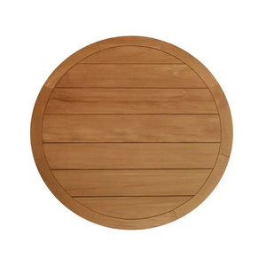 Luxury Teak Outdoor Dining Set <b>Round</b> <b>Table</b> <b>with</b> <b>4</b> Rope <b>Chairs</b> Solid Wood Garden Patio Resort Hotel Villa Furniture - Product Image 4