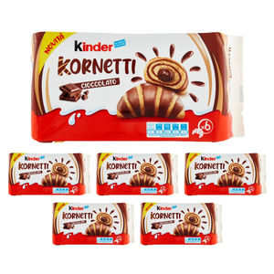 Conos de Chocolate Kinder Kornetti, 6 Unidades, 252g - Oferta Exclusiva B2B al por Mayor para Supermercados y Mercados de Exportación - Product Image 2