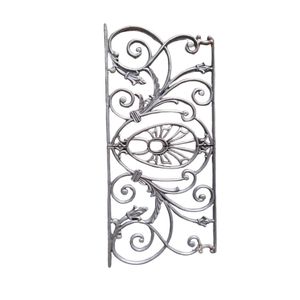 Panneau d'escalier moderne en acier forgé, motif décoratif architectural durable, détail élégant en fer forgé, personnalisé pour l'extérieur - Product Image 3