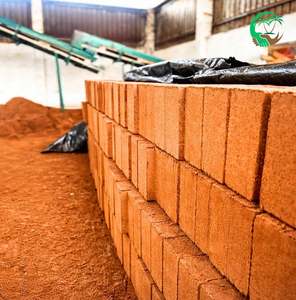 Bloque de Fibra de Coco Comprimida de Grado Premium, 5 kg, Expansión de 17-18 L, Alta Retención de Agua, Sustrato de Cultivo, Proveedor de India - Product Image 3