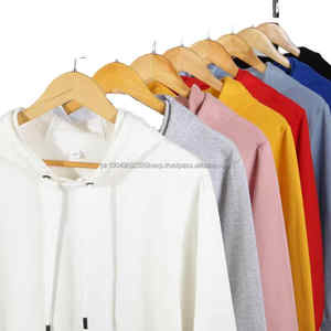 Sudaderas con capucha de chándal en blanco Terry con logotipo personalizado, sudaderas con capucha lisas de peso pesado para hombre para diseño - Product Image 1
