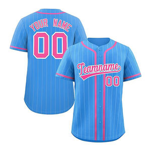 Maillots de baseball personnalisés de qualité supérieure en sublimation, uniformes de baseball respirants en gros - Product Image 2