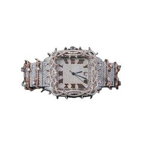Nuevo Reloj de Diamantes VVS Moissanite, Reloj Clásico de Lujo Hip Hop, Reloj Mecánico Automático Thorns para Hombre - Product Image 6