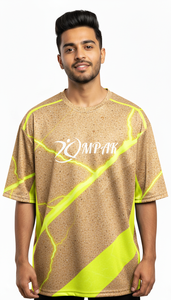 T-shirt décontracté surdimensionné pour homme, streetwear, sublimation, mode - Product Image 4