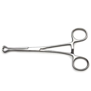 Pinzas Quirúrgicas Babcock Premium de Acero Inoxidable, Instrumentos Reutilizables para Agarrar Órganos Intestinales de Forma Atraumática, 16cm 20cm CE - Product Image 6