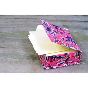 Boîte à glissière imprimée tendance à motifs floraux avec boîte en papier kraft imprimée à la main, petite boîte à glissière en papier imprimé personnalisée - Product Image 5