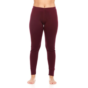 High Waist Red Yoga <b>Leggings</b> Elastic Waist Full Length Spandex/<b>Nylon</b> Four-Way Stretch Quick Dry Pants - Product Image 5