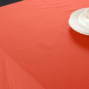 Nappe de table en coton uni de qualité supérieure pour la décoration de la maison, les événements, les fêtes, les hôtels, les restaurants, vente en gros - Product Image 2