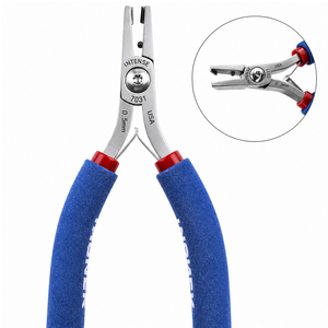 OEM Custom Logo 45 Degree Flush <b>Edge</b> <b>Cutter</b> 0.5mm Precision Pliers for Jewelry Makers and Technicians - Product Image 1