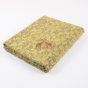 ผ้าคอตตอนพิมพ์ลายดอกไม้ Dabu สำหรับชุดเดรสและผ้าสำหรับเสื้อผ้า - Product Image 3