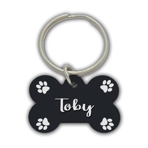 Custom Stainless Steel Gold Plated Polished Engraved Dog Tag Personalized Pet ID Tag Digital Printed Durable <b>Name</b> Tag for Dogs - Product Image 4