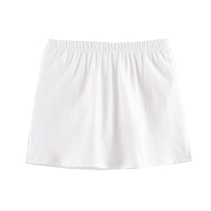 Solid Color Mini Skirt Elastic Waist Casual <b>Women</b> Summer <b>Skort</b> - Product Image 4
