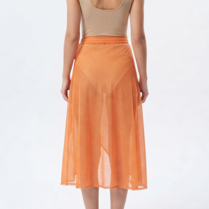 Sexy Sheer Mesh <b>Beach</b> <b>Cover</b> <b>Up</b> <b>Women</b> Transparent Mesh <b>Beach</b> Skirts <b>Women's</b> Sheer Mesh <b>Beach</b> <b>Cover</b> <b>Up</b> Dress Ladies Sexy - Product Image 2
